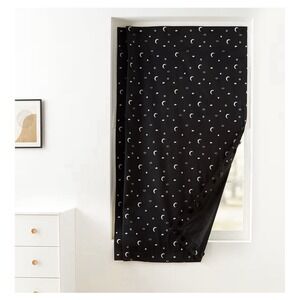 Amazon Basics Portable Blackout Curtain Shade with Suction Cups, Moon & Stars 1p